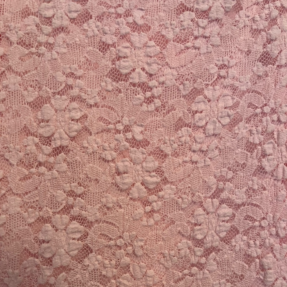 NWT Bardot Albie Knit Floral Lace Maxi Dress in Candy Pink, XS/2 - Picture 7 of 15